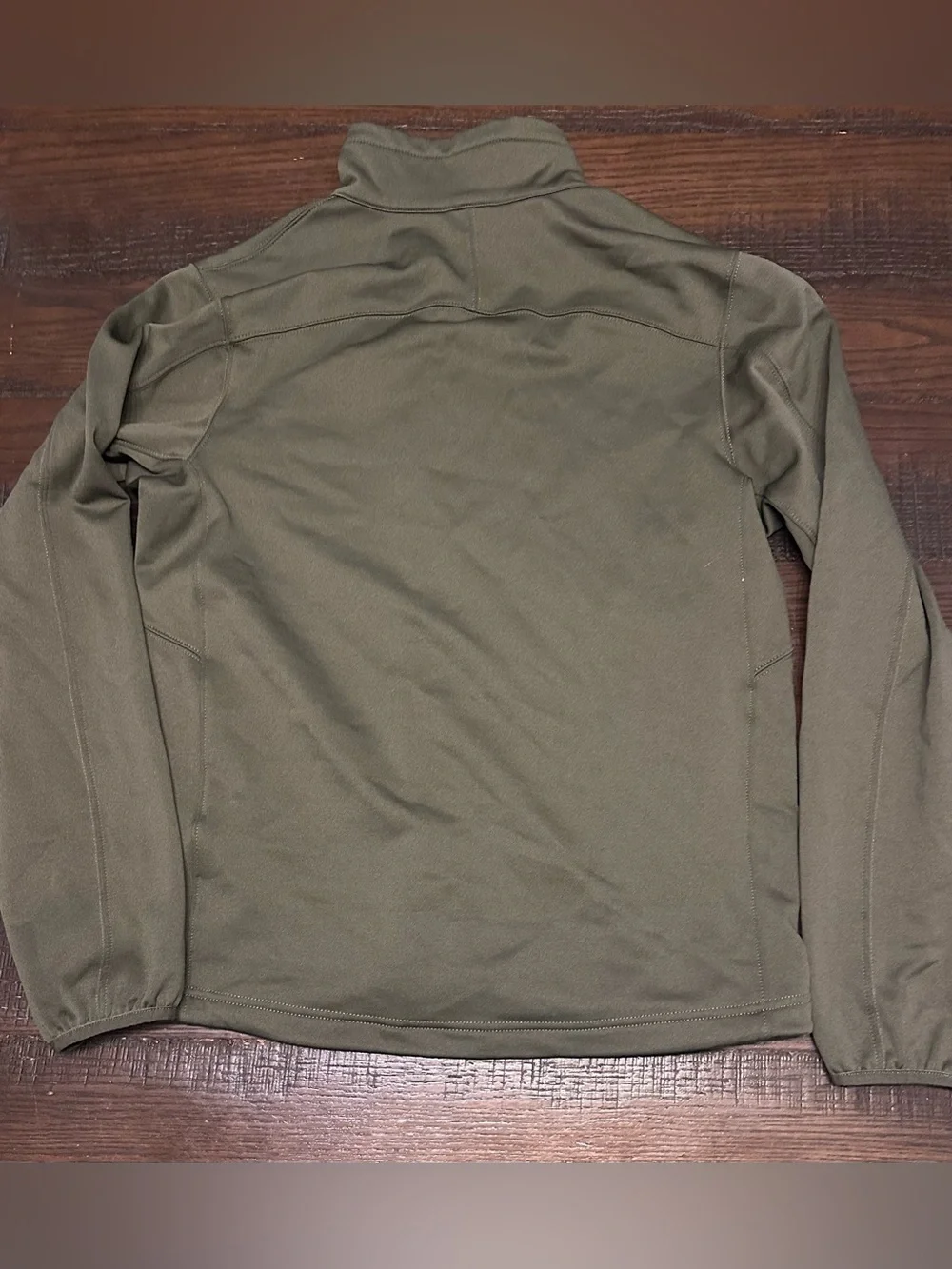 The North Face Men's Olive Green Lightweight Full-Zip Jacket